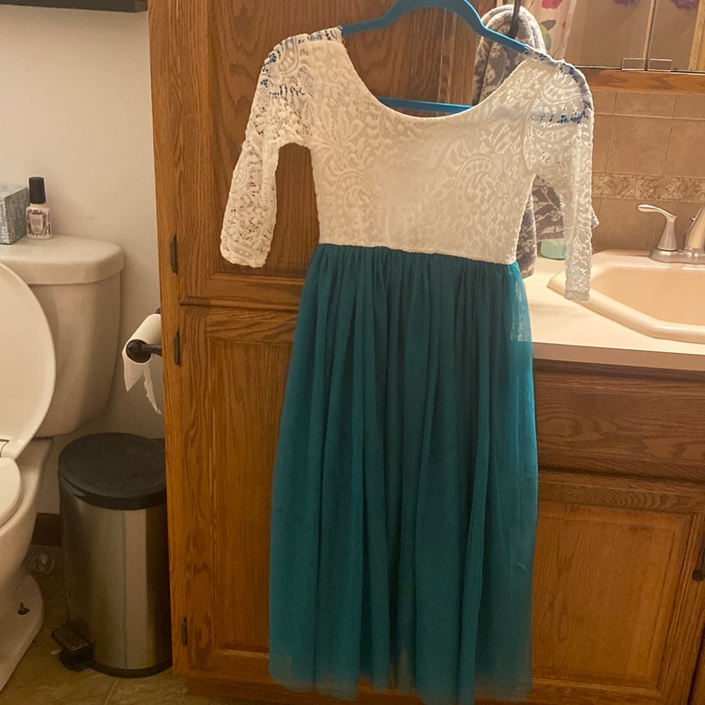 Junior bridesmaid dress or flower girl dress